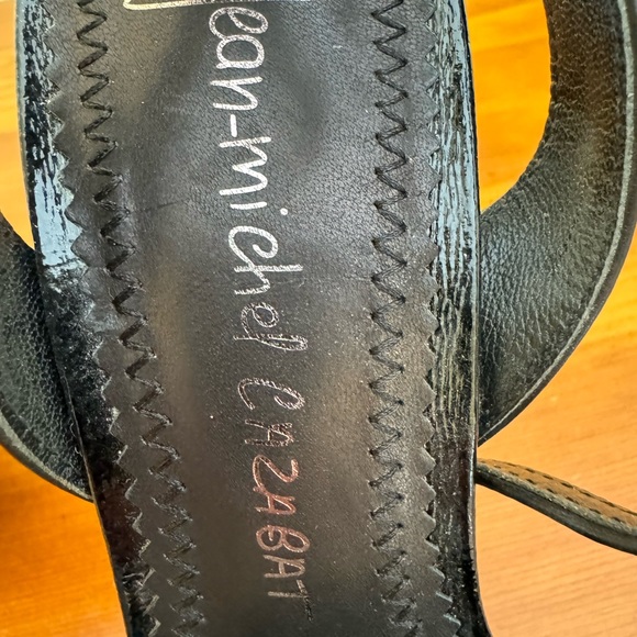 Jean-Michel Cazabat heels with ankle strap in black leather. Size 37/7 - Picture 10 of 11